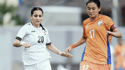 ناشئات العراق تلقين خسارة ثقيلة في كرة القدم.. 14 – 0 لصالح الهند