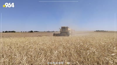 زیاتر لە دوو ملیۆن تۆن گەنم وەرگیراوە