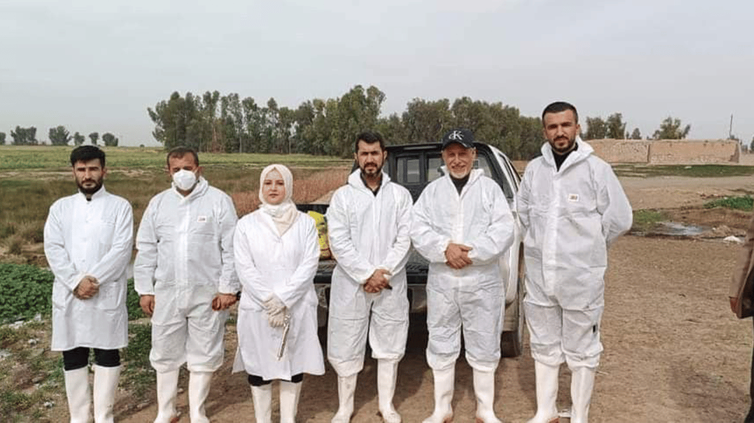 لیژنەی تەندروستی لە دوزخورماتوو.
فۆتۆ: 964