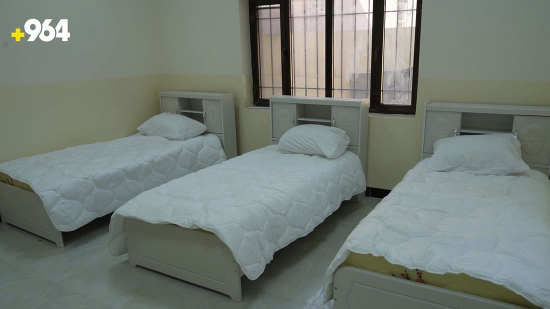 Kirkuk women’s shelter stands empty two years after opening