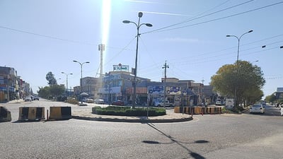 فولکەی شەقامی ئاوارەکان دەکرێت بە ترافیک لایت