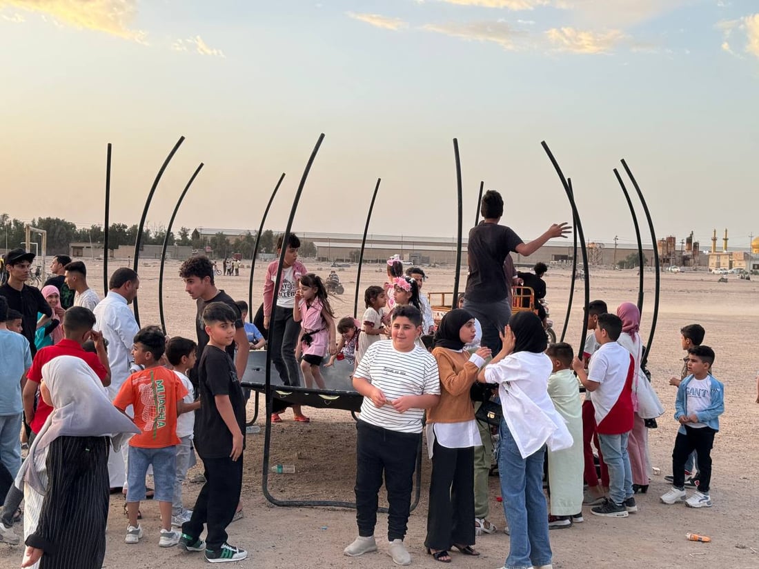 فيديو: في خور الزبير ميناء ومصانع ولا مدينة للألعاب.. الترفيه بقي بالدولاب القديم