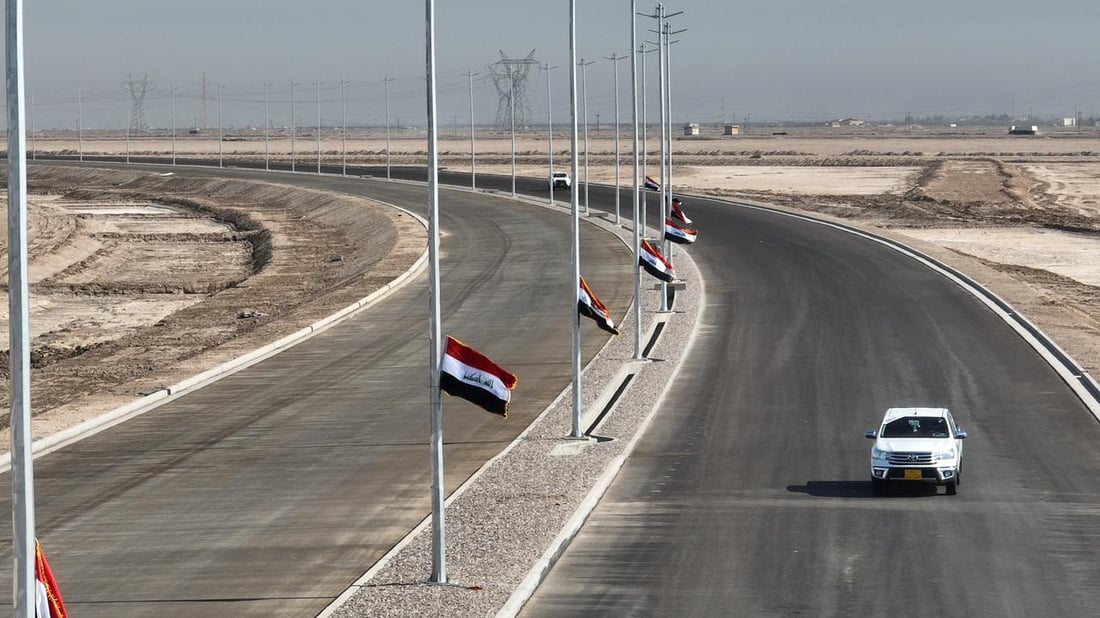 عبرنا النفق المغمور.. العراق يكمل المسار من ميناء الفاو إلى طريق التنمية