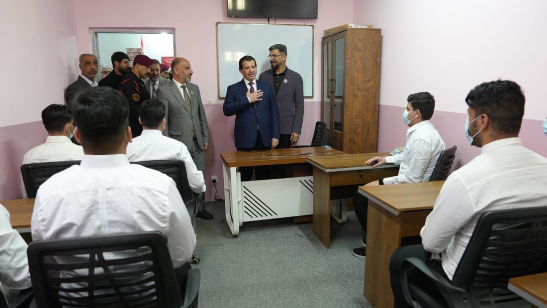 صور: افتتاح مدرسة داخل سجن الناصرية المركزي