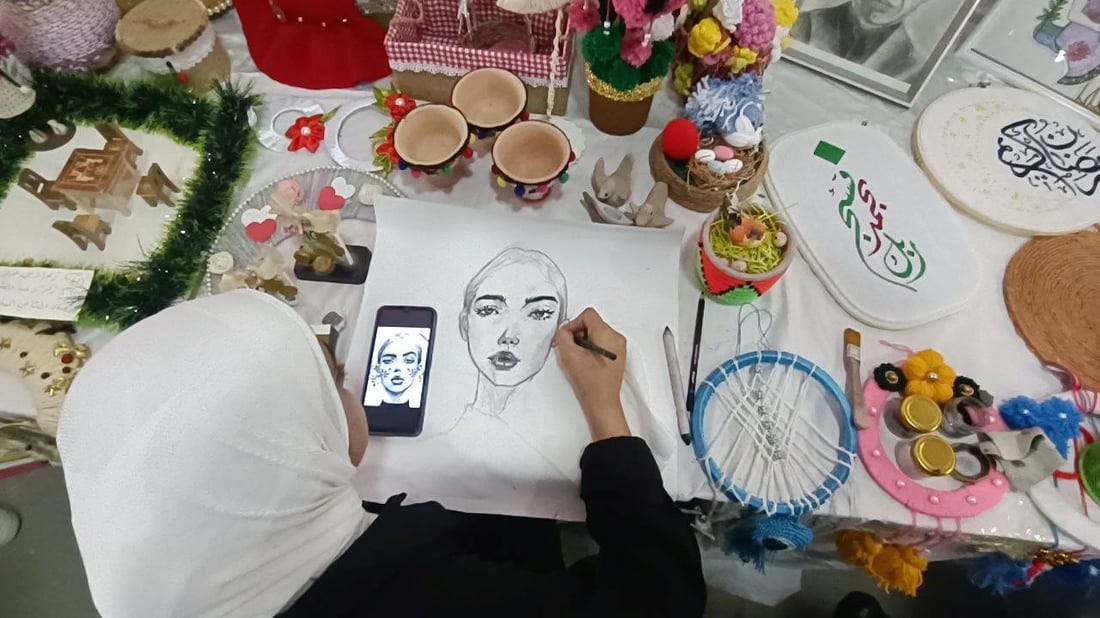 صور من الفاو: تلميذات وتلاميذ من 34 مدرسة يعرضون ما صنعوا