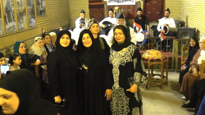 ژنانی بەغدا یاری محێبسیان ئەنجامدا