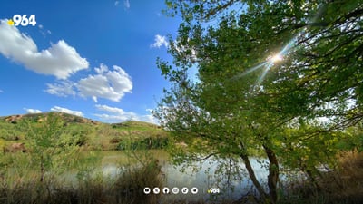 خۆر بەدەرەوەیە و پلەکانی گەرما بەرز دەبنەوە