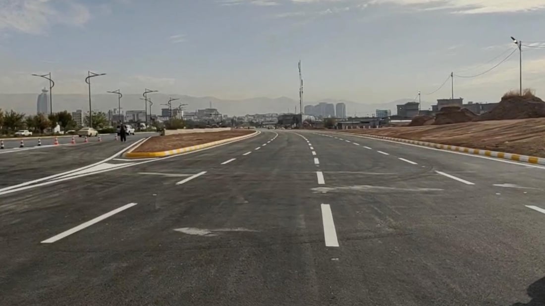 شەقامە قەرەباڵغەکەی لای مەحکەمە فراوان بوو