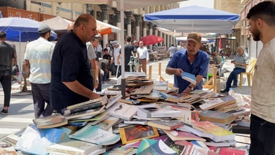 فيديو: بغداد اليوم.. بطل يحترق وكتاب حذر من مدينة الأشباح