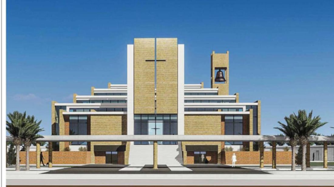 أول “كنيسة” في الناصرية.. تجمع فخامة الزقورة وزهو الجنائن المعلقة (صور)