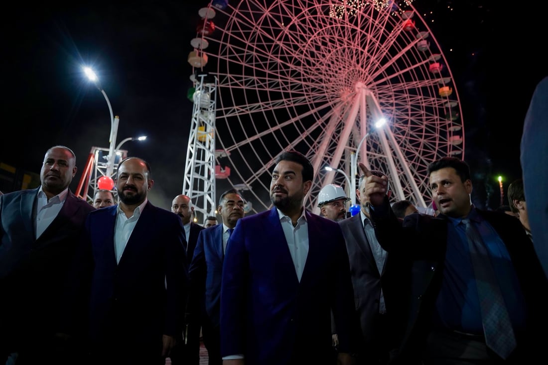 صور: افتتاح مدينة ألعاب الرمادي بعد إعادة تأهيلها