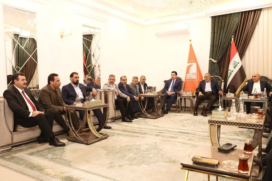 صور: جلسة صلح بين هيبت الحلبوسي وشاخوان عبدالله برعاية المشهداني