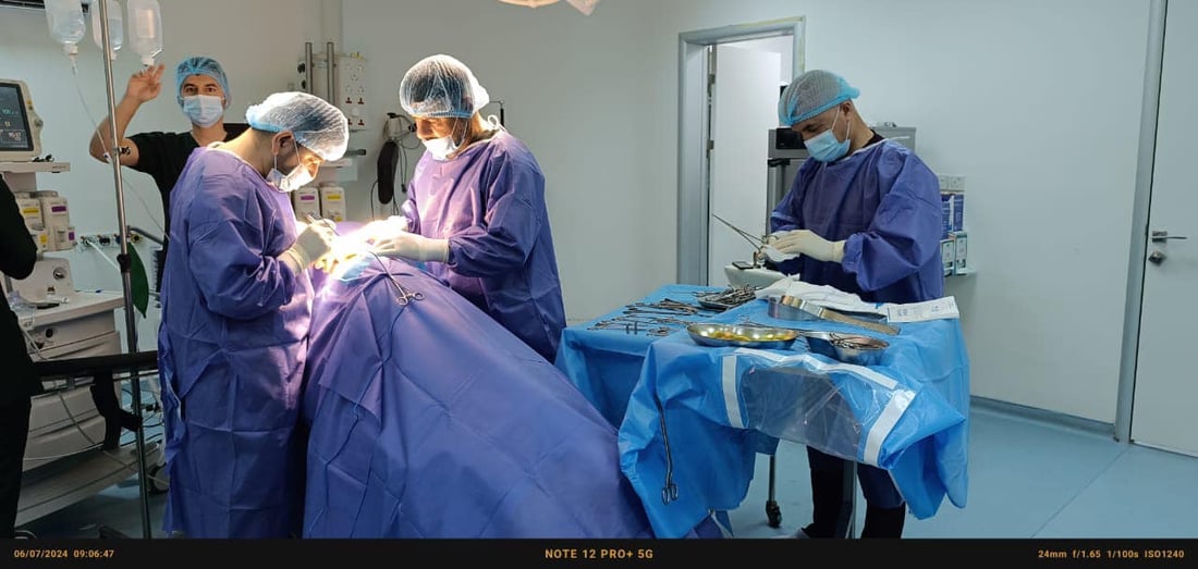 گرێیەک لەسەر گورچیلەی نەخۆشێک بە سەرکەوتووی لابرا
