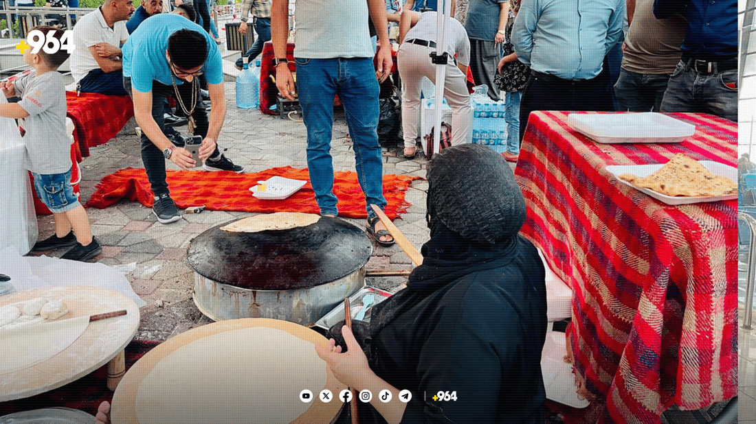 لە باخی شار پێشانگای خواردنە کوردەواریەکان کراوەتەوە