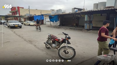 صور: شرطة چمچمال تغلق سوق الدراجات النارية.. السكان انزعجوا من الصخب والزحام