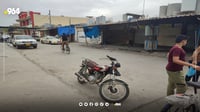 صور: شرطة چمچمال تغلق سوق الدراجات النارية.. السكان انز...