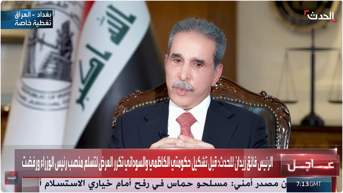 هل ستتدخل إيران أو سافايا في تشكيل الحكومة المقبلة؟.. القاضي زيدان: لن نقبل