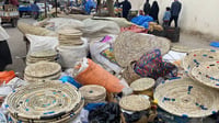 صور: صناعة الخوص.. من 