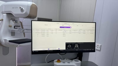 مامۆگرافی لە گەرمیان دانرا و مەچن بۆ هیچ شوێنێکی تر