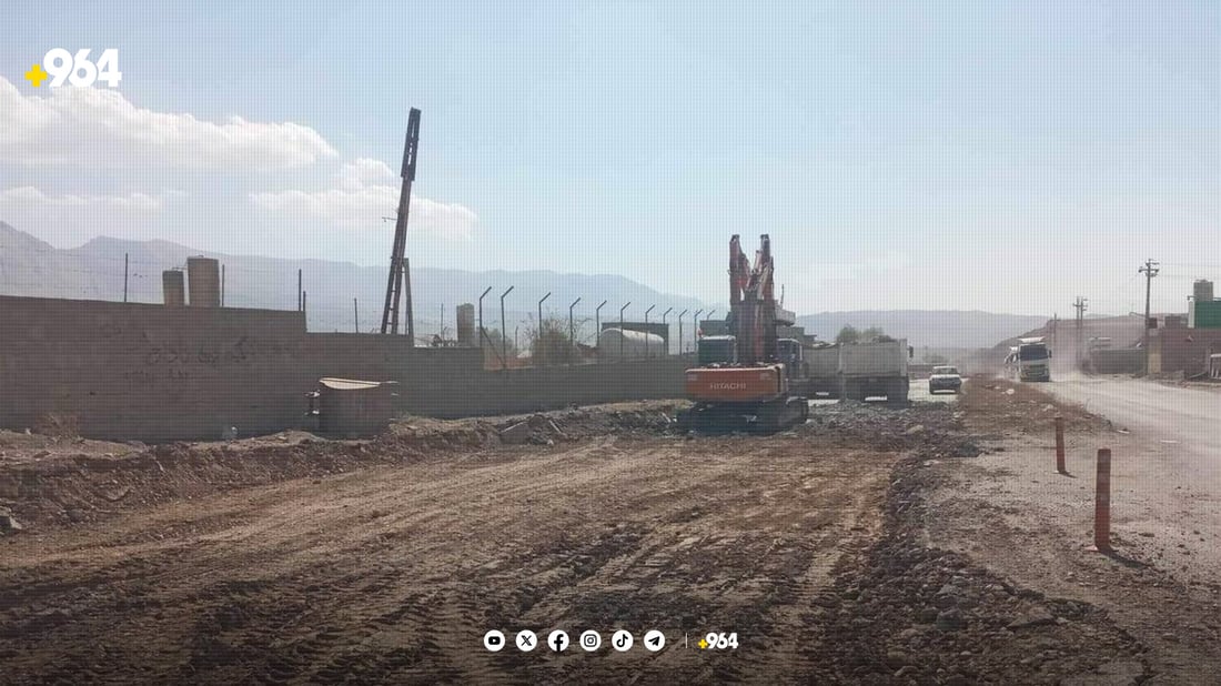 رێگای بەرهەڵگرەکانی دەربەندیخان نۆژەندەکرێتەوە