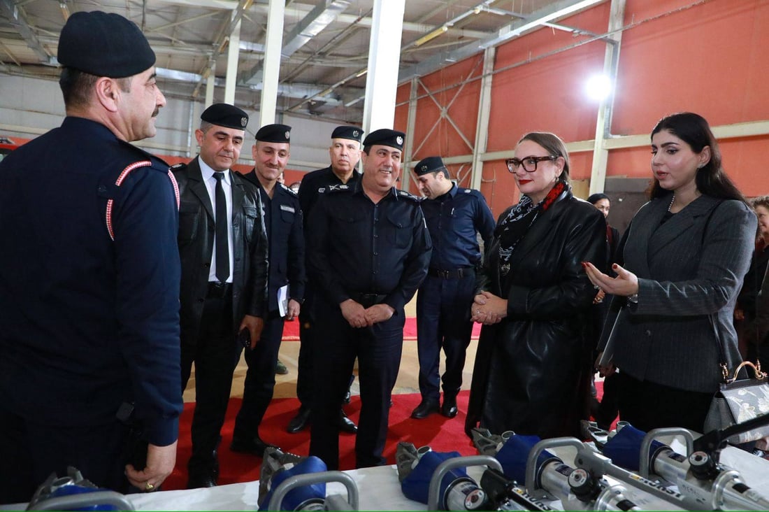 ئەمریکا لە هەولێر 12 ئامێری مەقەستی پێشکەش بە بەرگریی شارستانیی هەرێم کرد