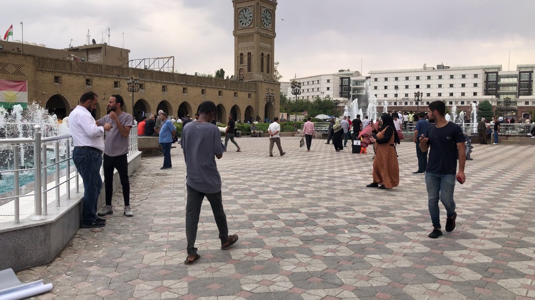 نافورة أربيل تفتح أبوابها أمام زوّارها.. حلّة جديدة بعد التأهيل