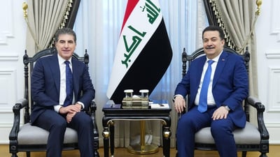 Iraqi PM Al-Sudani, Kurdistan Region President Barzani discuss oil exports