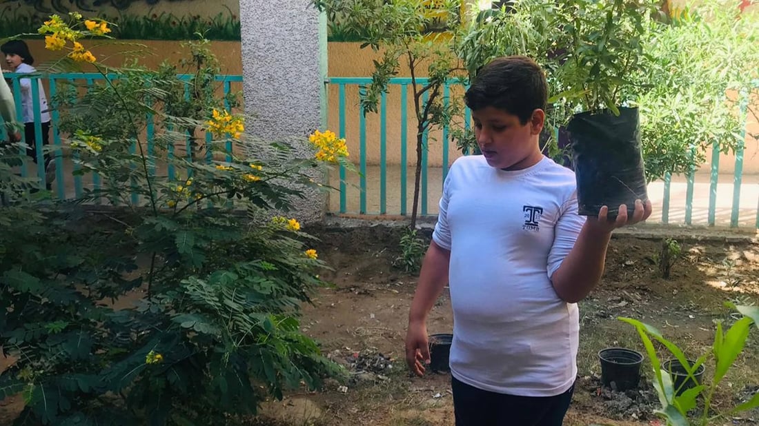 اختتام حملة “المدارس الخضراء” في مدينة الصدر.. بزراعة 13 ألف شجرة في 14 مدرسة