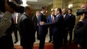 نيجيرفان بارزاني يصل إلى بغداد والمالكي والمندلاوي في استقباله