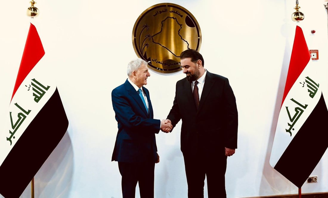 لقاء في مجلس النواب بين الحلبوسي ورشيد