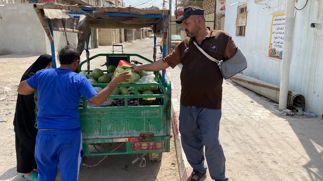 كم تربح؟.. دردشة مع “أبو ستوتة” خضار في البصرة: سيأتينا الريحان مبرداً من أربيل