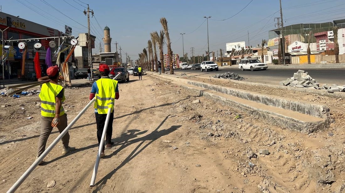 صور: عودة الأمل و”المقرنص” إلى مدخل الزعفرانية بعد إحالة الكهرباء إلى النزاهة