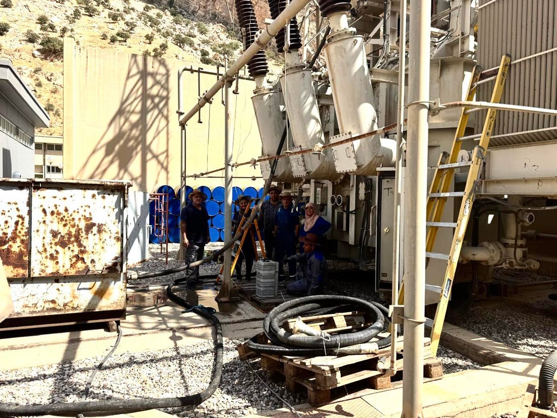 محەویلەیەك لە دەربەندیخان دوای لەکارکەوتنی بۆ زیاتر لە ساڵێک چاککرایەوە