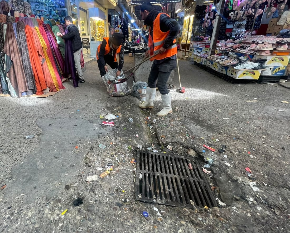 سه‌ره‌مه‌نهۆڵه‌كانى هه‌ولێر واڵاكران