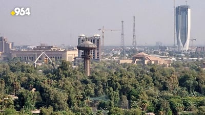 الطقس: خريف العراق بدرجات حرارة أربعينية والرياح شمالية غربية خفيفة