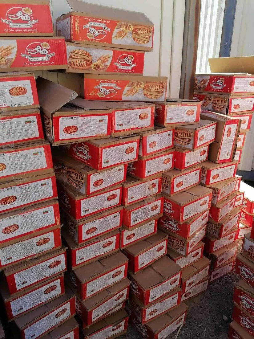 لە مەرزى کێلێ؛ 222 کارتۆن کێکى ئێرانى دەستى بەسەرداگیرا