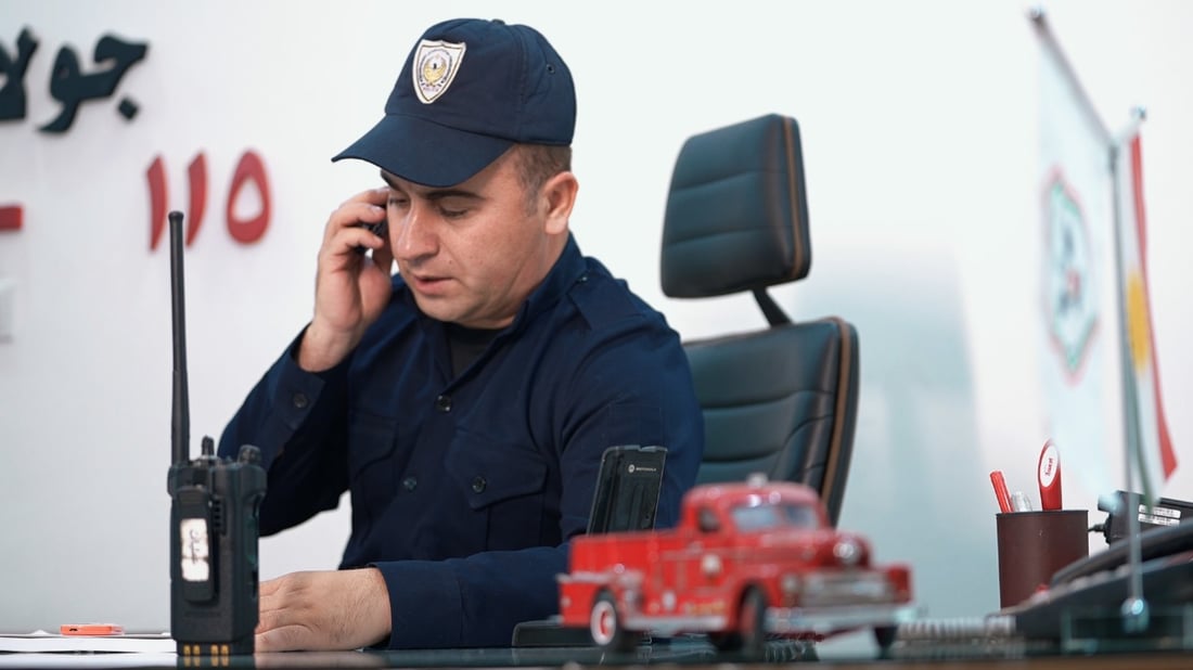 هێڵی گەرمی 115 لە سلێمانی رادەوەستێت