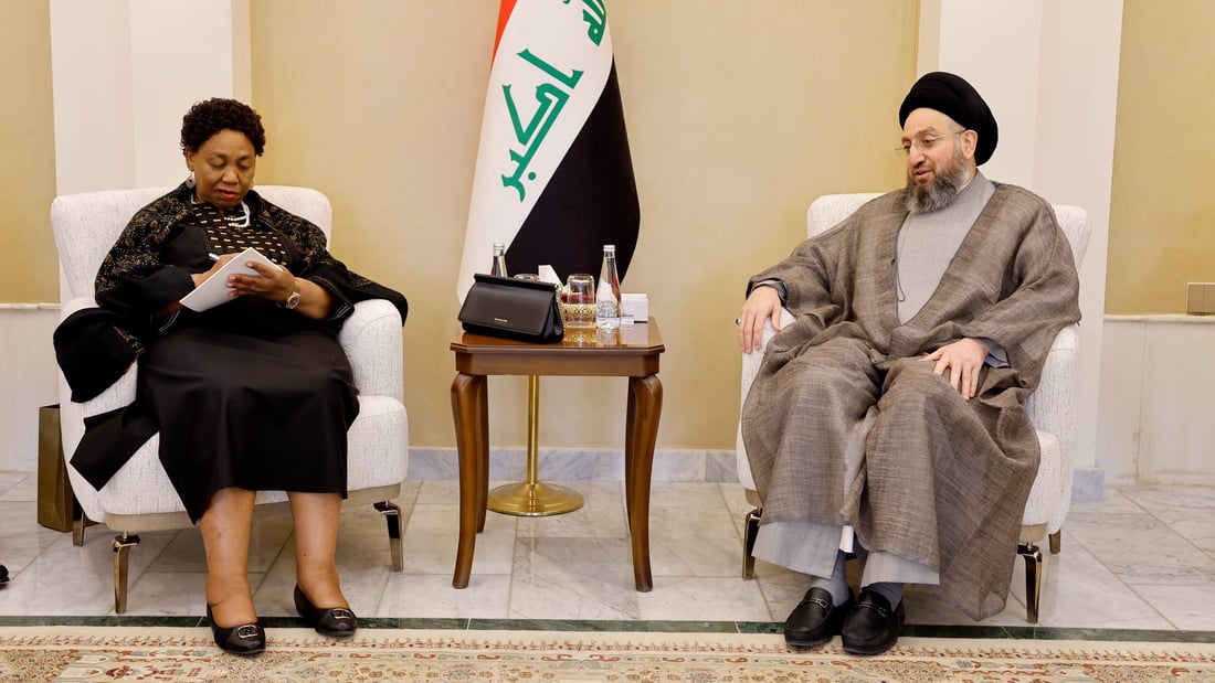 الحكيم يشرح لوزيرة دفاع جنوب إفريقيا تحديات المرحلة: العراق يواجه أزمة اقتصادية