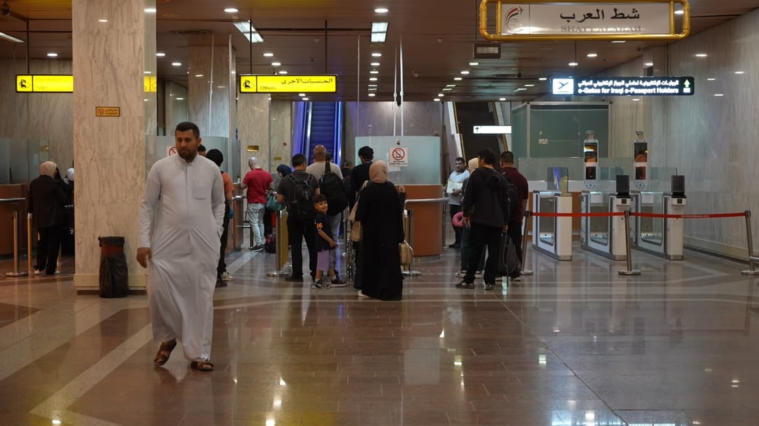 ليس بسبب الأربعينية فقط.. مطار البصرة ازدحم ورحلتان إلى أربيل يومياً