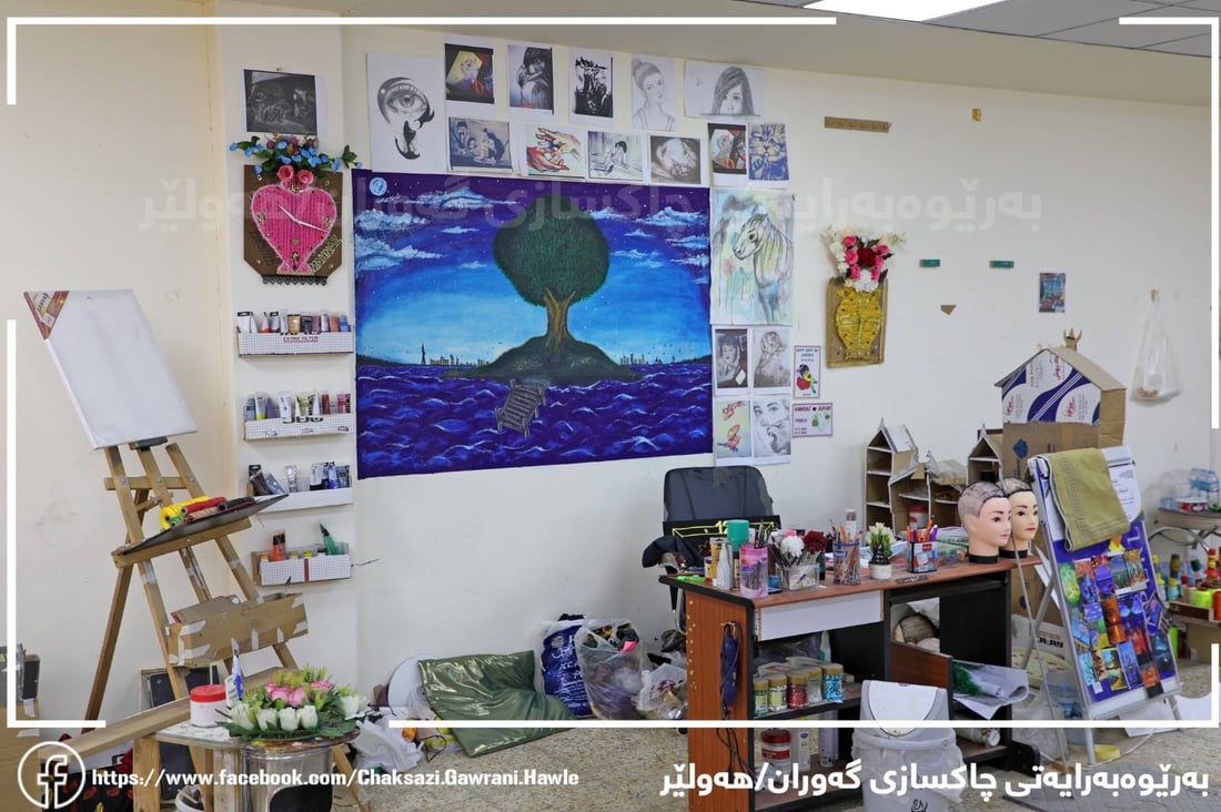 سجناء أربيل يكسبون المال ويعزفون على الكمان