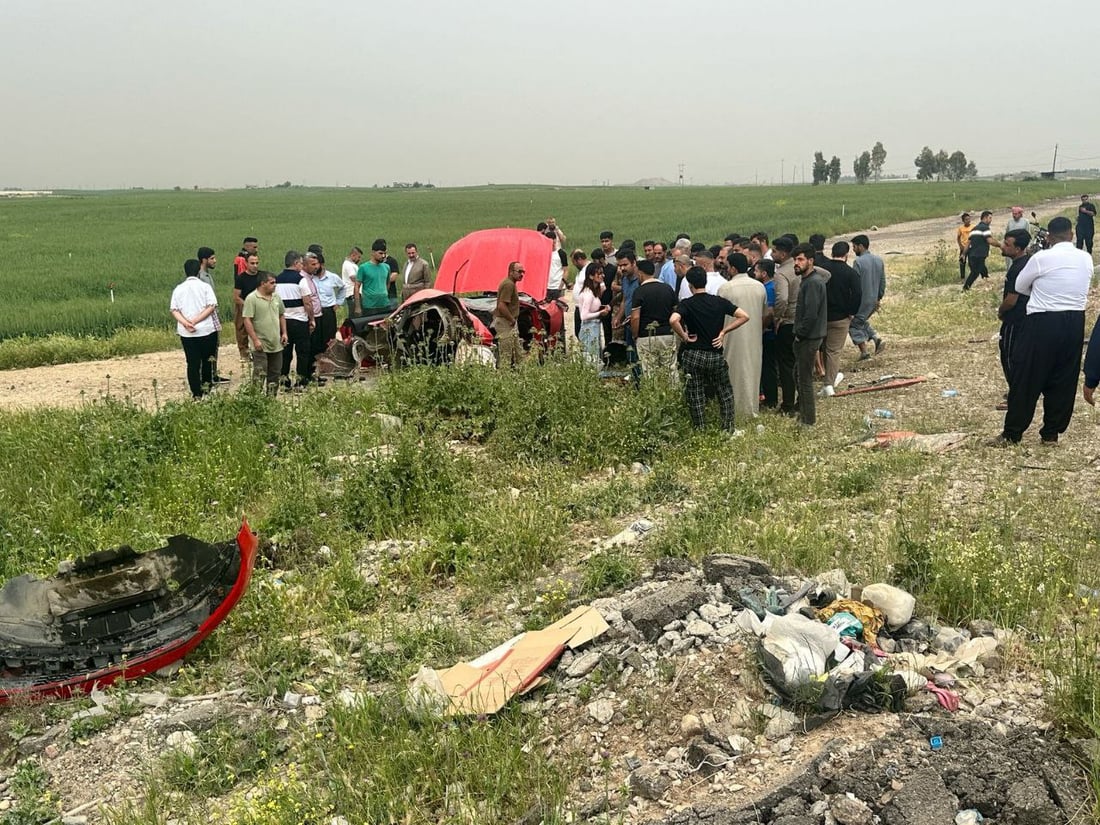 دوو خوێندكاری زانكۆ گیانیان لەدەست دا و ئۆتۆمبێلێک بووە سێ پارچە