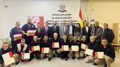 خولى له‌ناوبردنى به‌كۆمه‌ڵى ته‌قه‌مه‌نى بۆ كارمه‌ندانى ده‌زگاى مینى هه‌رێم كۆتایی هات