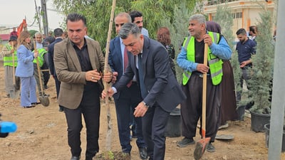 لە گەڕەکێکی سلێمانی باخچەیەکی دوو دۆنمی دروست دەکرێت