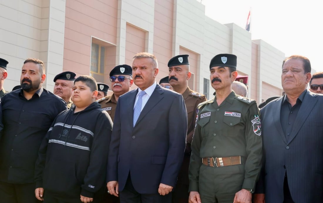 فيديو: التشييع الرسمي للواء علي عدنان بحضور الشمري وكبار ضباط الداخلية