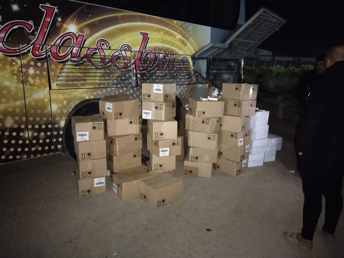 پاسێک لە کەرکوک بە 40 کارتۆن دەرمانی قاچاغەوە دەستیبەسەردا گیرا