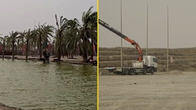 تشابيه عاشوراء بحجم 200 ألف متفرج وشفلات سوق الشيوخ تجهز المدرجات والتل والمشرعة
