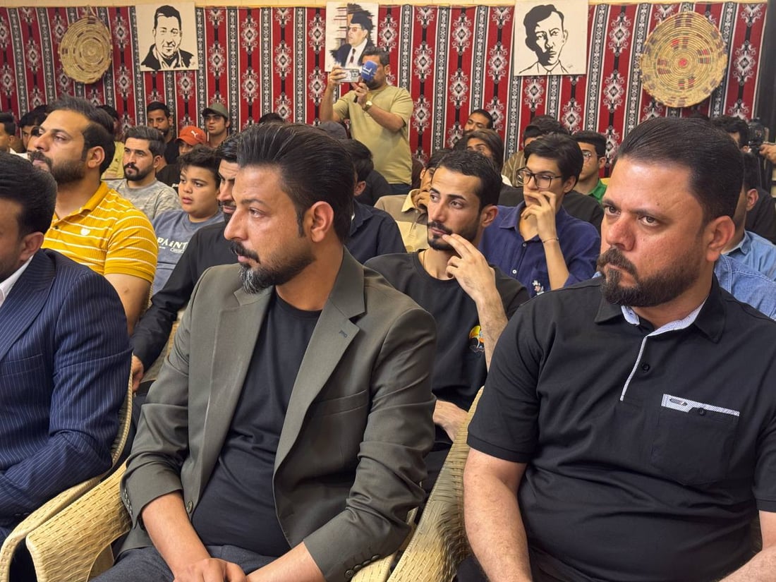 صور: تكريم ميثم راضي في البصرة بعد فوزه بجائزة “قصيدة المعلقة” في السعودية