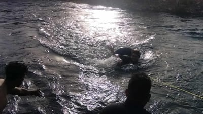 چوار گەشتیار لە رووباری سیروان لە خنکان رزگار کران