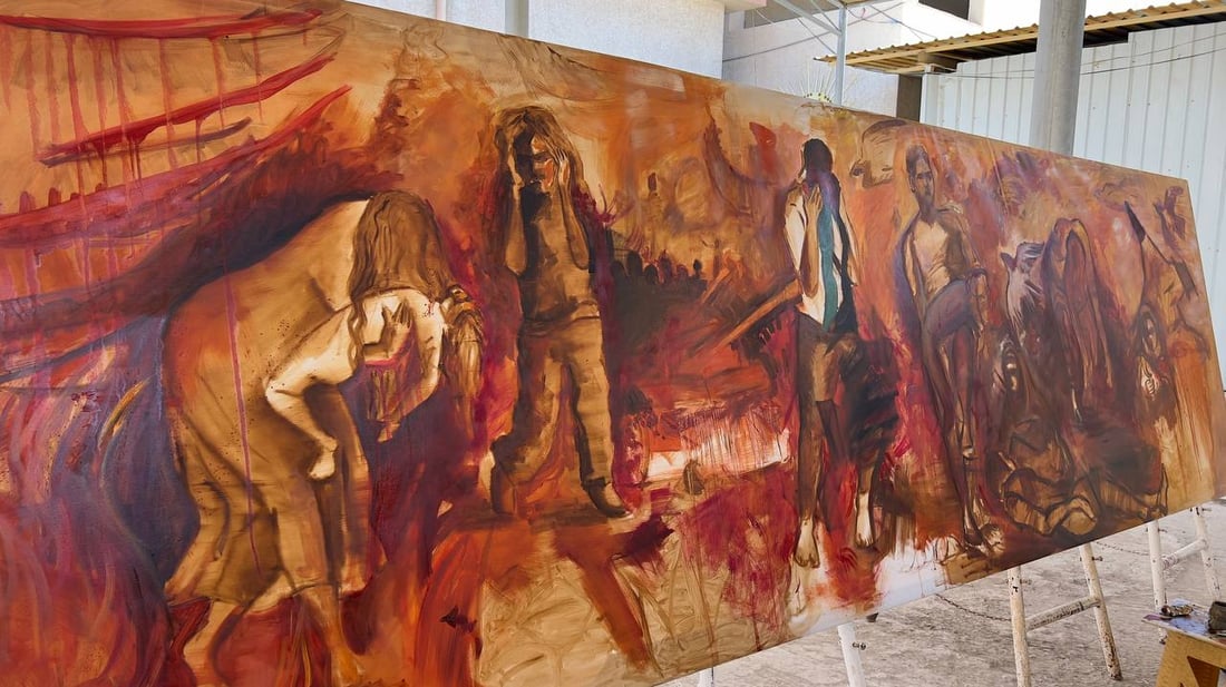 كان يوماً مزدحماً لدى بنات البصرة.. صور من الحضور الكبير في “الفنون الجميلة”