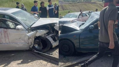 لە رووداوێکى هاتووچۆدا دوو کەس گیانیان لەدەستدا